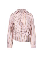 Nukus Nukus, Noa Blouse Stripes, Blush/Fango, Size: