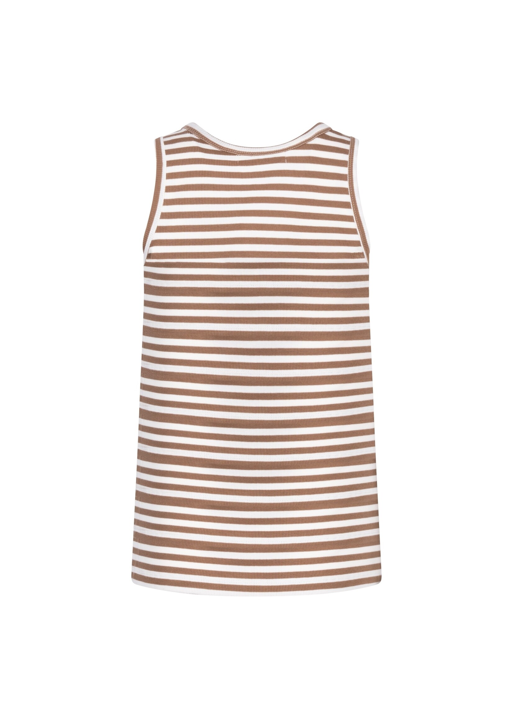 Nukus Nukus, Steffie Singlet, Off white/Fango, Size: