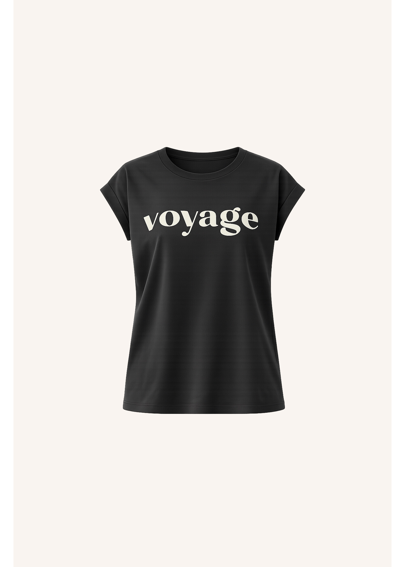 By-Bar By-Bar, tobi voyage top, jet black, Size: