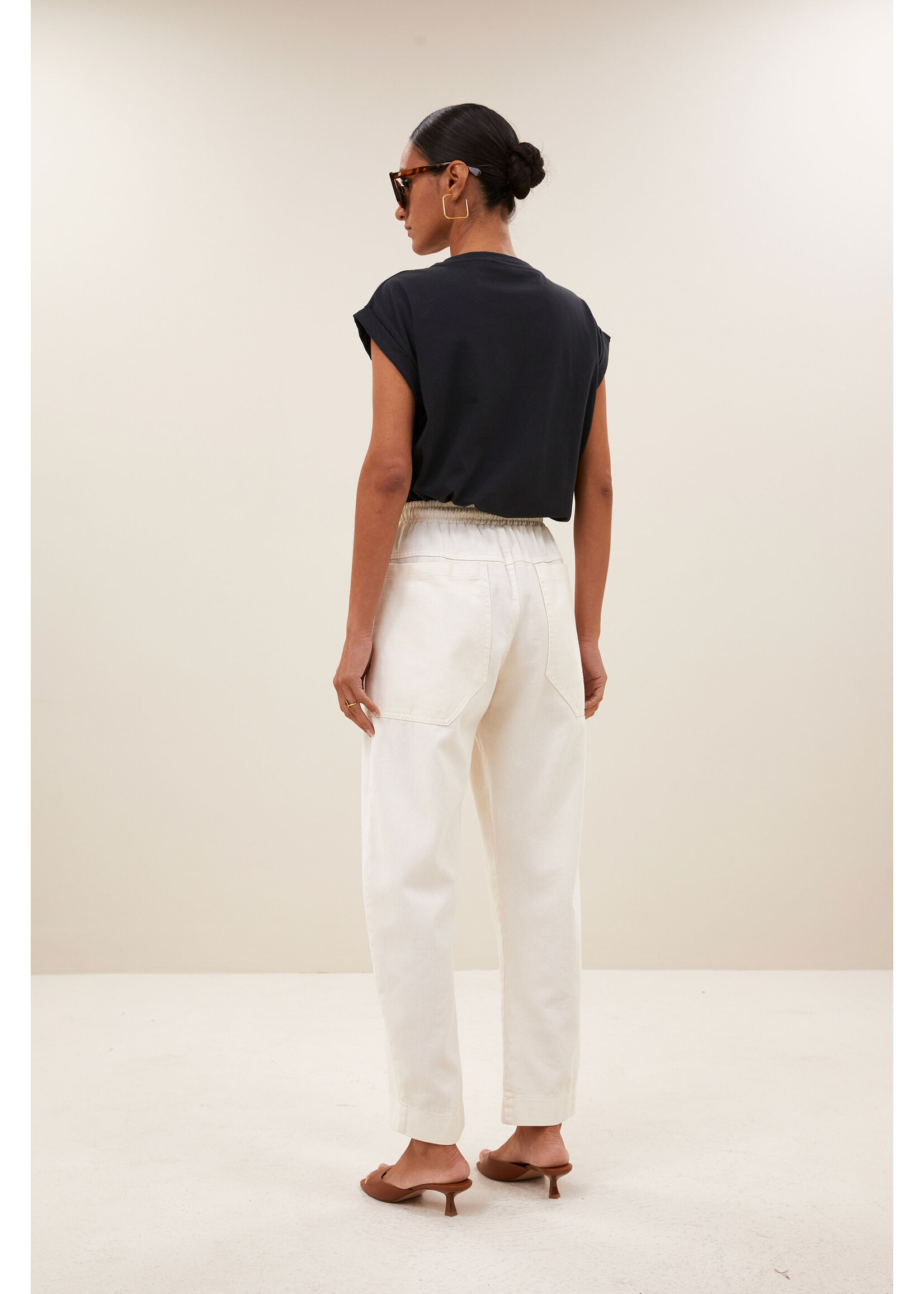 By-Bar By-Bar, tobi voyage top, jet black, Size: