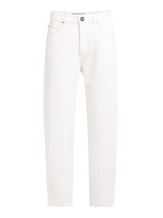 Yaya Yaya, Barrel jeans in lichte wassing, Off white denim, Size: