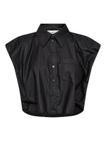 Haute L'amitie Haute L'amitie, Dinnie NS Coated Shirt , Black, Size: