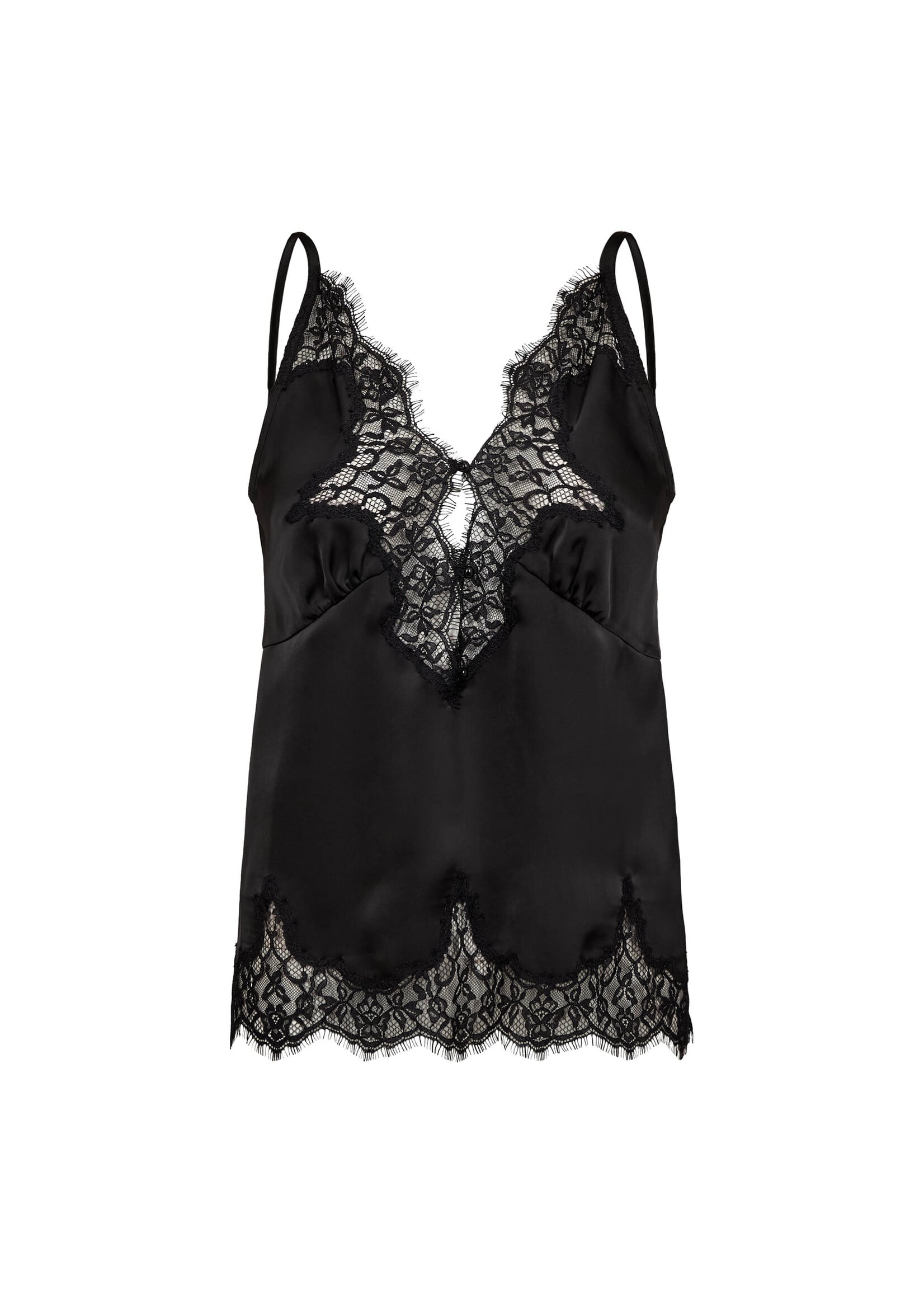 Haute L'amitie Haute L'amitie, Vivian Lingerie Top, Black, Size: