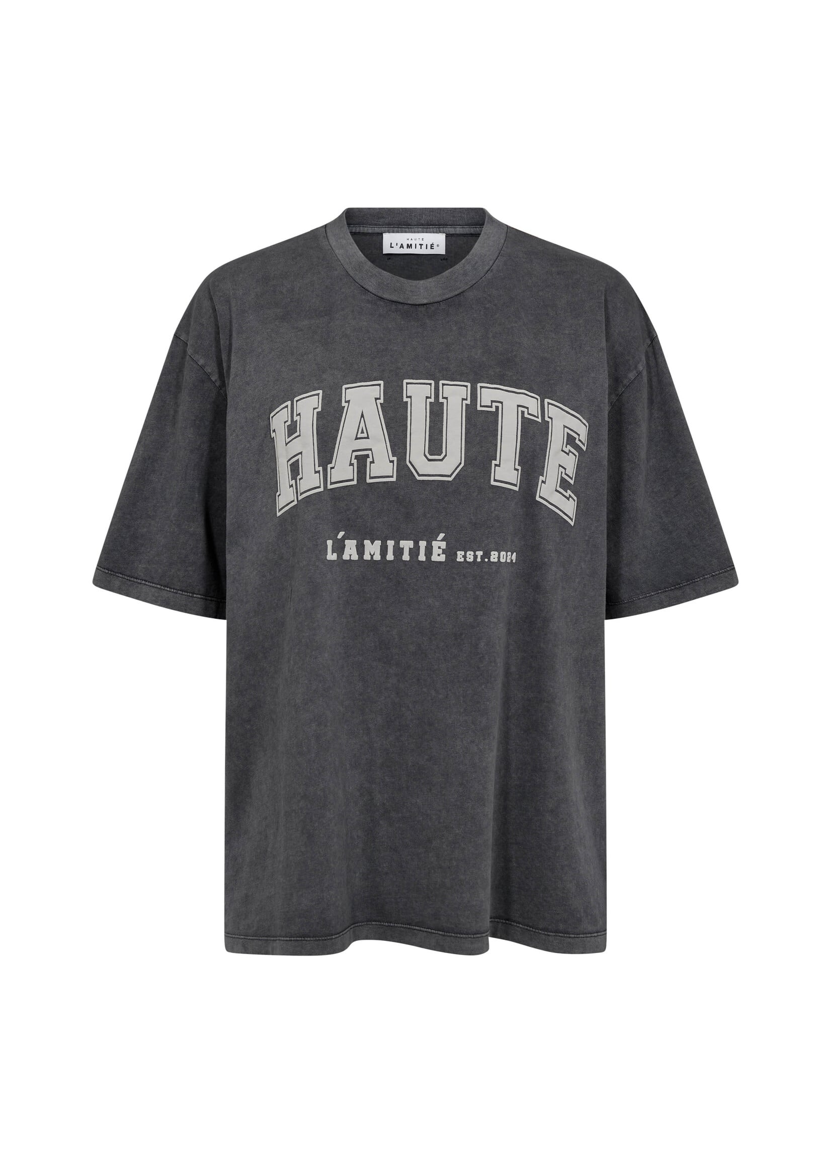Haute L'amitie Haute L'amitié, Noma Acid HAUTE Tee, Black acid wash, Size: