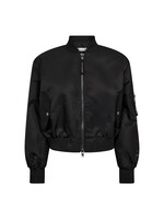 Haute L'amitie Haute l'amitié, Sally Crop Bomber, Black, size: