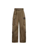 Haute L'amitie Haute L'amitié, Rabi Cargo Pocket Tall Pant, Walnut, Size: