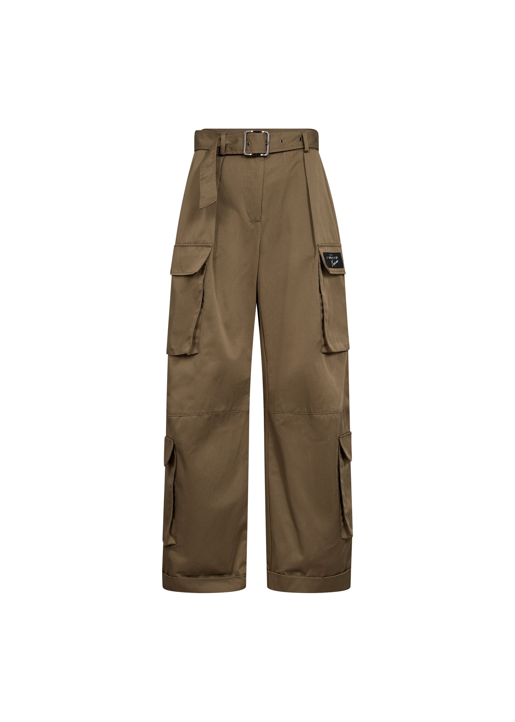 Haute L'amitie Haute L'amitié, Rabi Cargo Pocket Tall Pant, Walnut, Size: