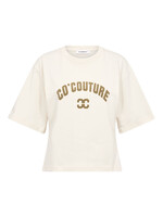 Co Couture Co'couture, ZengaCC Tee O-Neck, Pearl - Olive, Size: