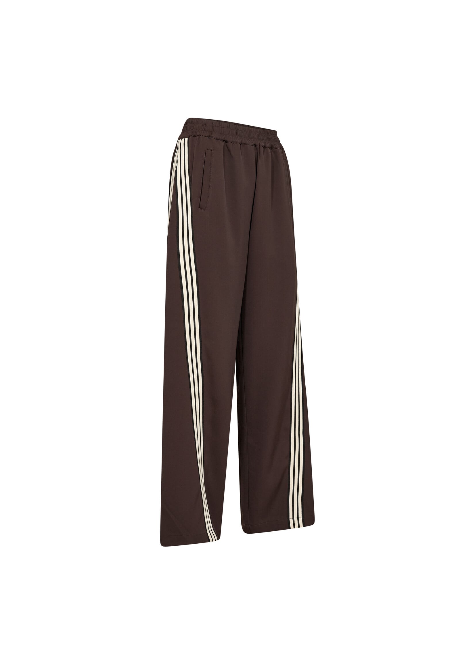 Co Couture Co'couture, AliniCC Double Panel Pant, Dark brown, size: