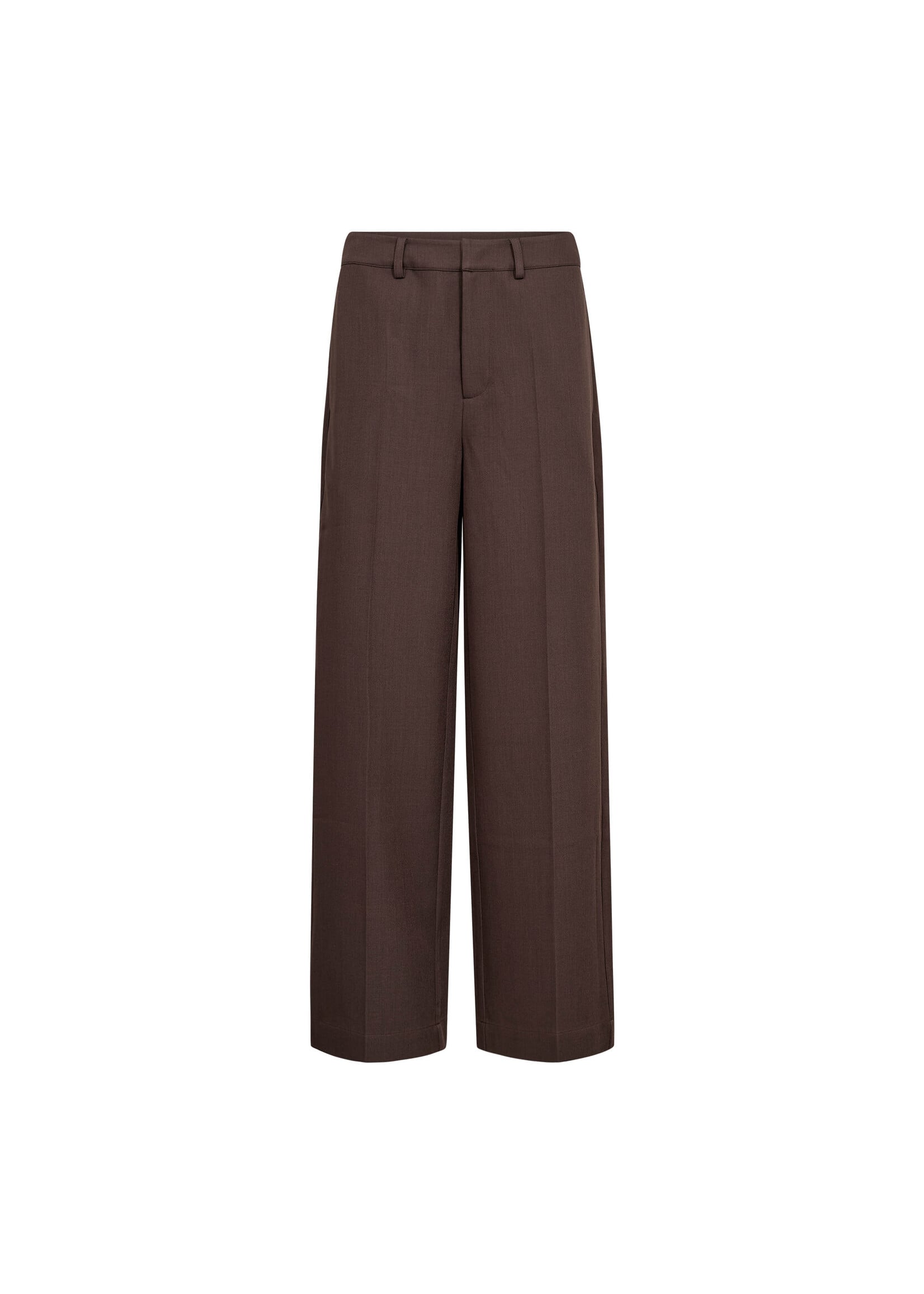 Co Couture Co'Couture, LunaCC Wide Pant, Dark brown, Size:
