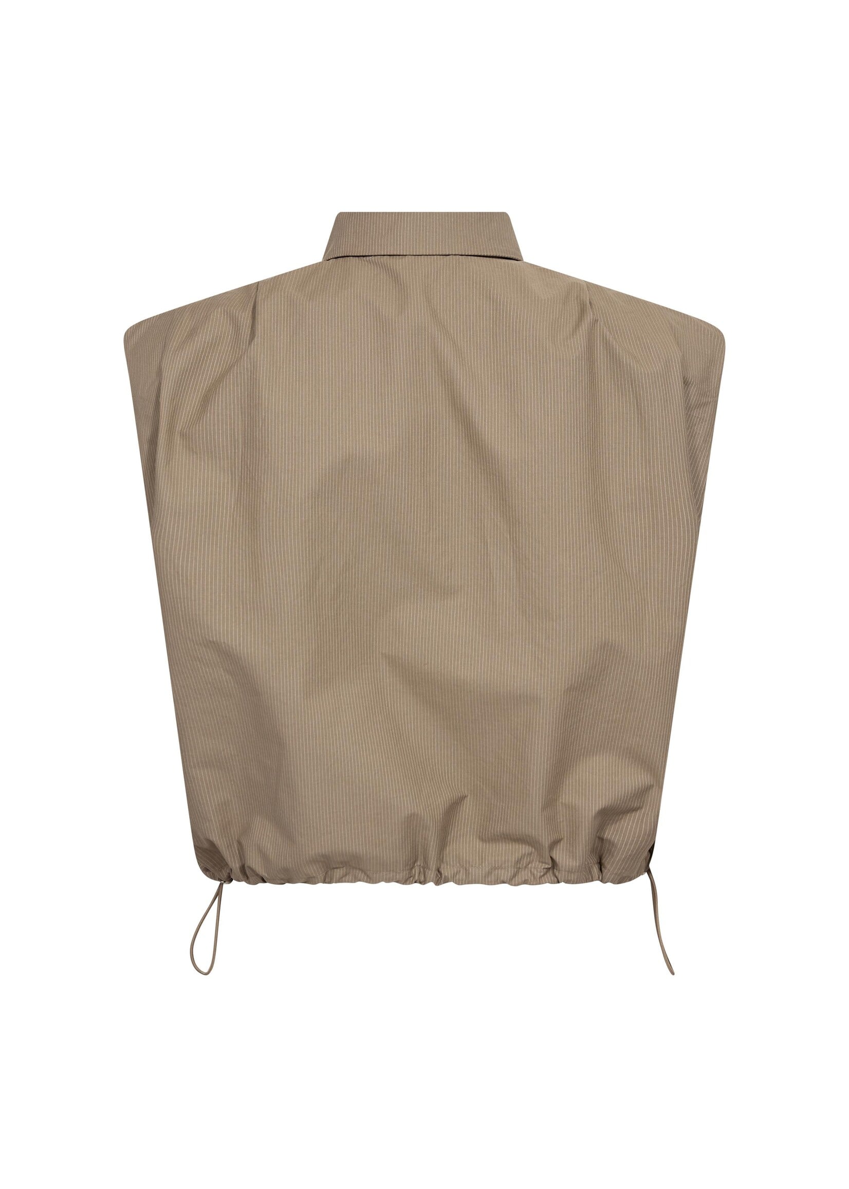 Co Couture Co'couture, OpheliaCC Pleat SS Shirt, Mink, size: