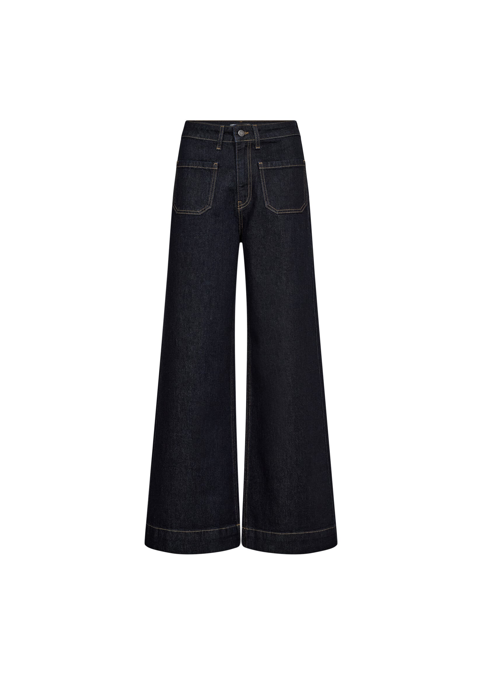 Co Couture Co'Couture, SoleCC Pocket Jeans long, Dark denim, Size: