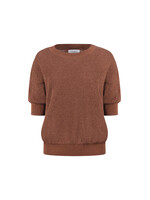 Nukus Nukus, Kinty Top Lurex, Espresso, Size: