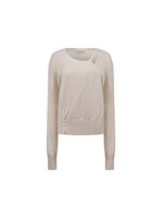 Nukus Nukus, Kolli Pullover Lurex, Off white, size: