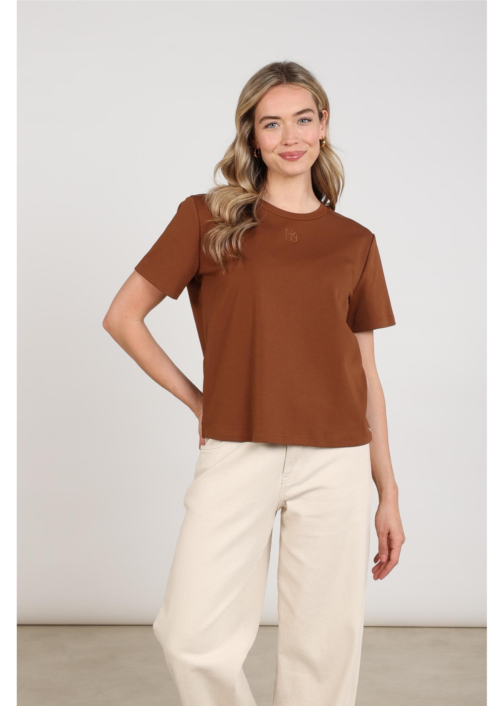 Nukus Nukus, Luna Shirt NK, Espresso, Size: