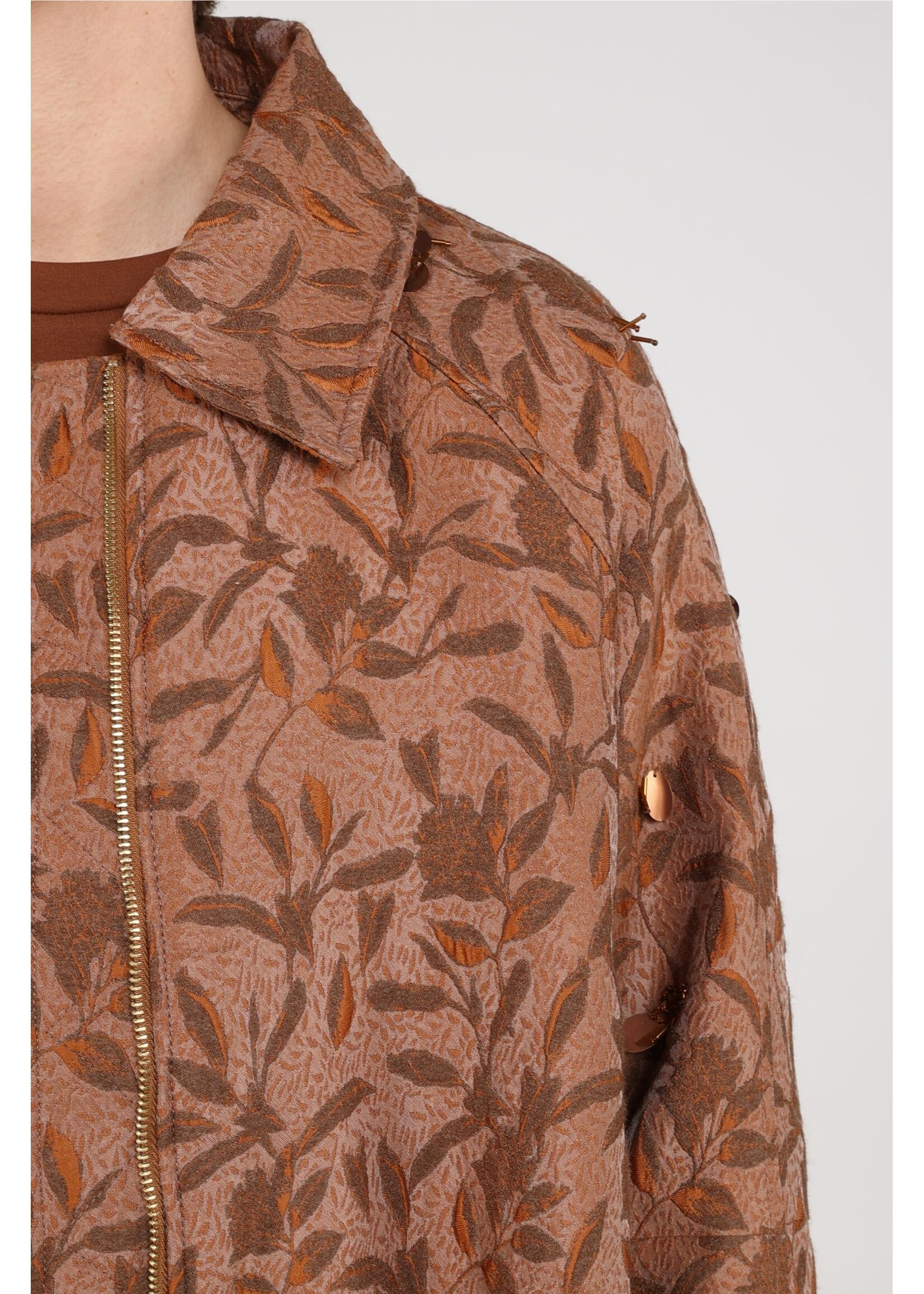 Nukus Nukus, Daisey Jacket Flower, Toffee, Size: