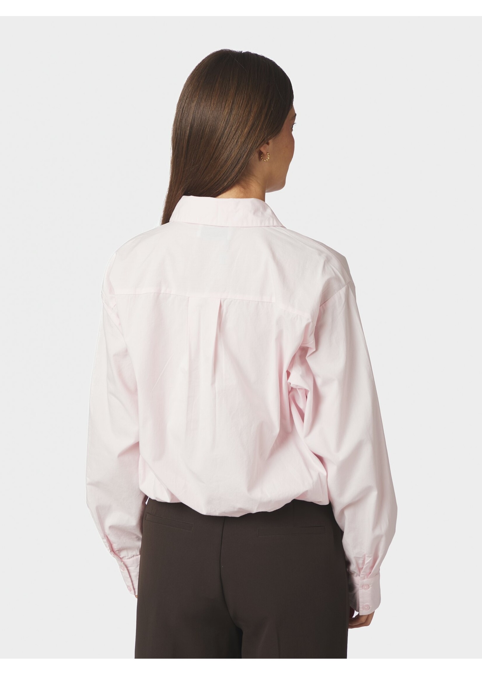 Neo Noir Neo Noir, Emmana C Poplin Shirt, Light pink, Size: