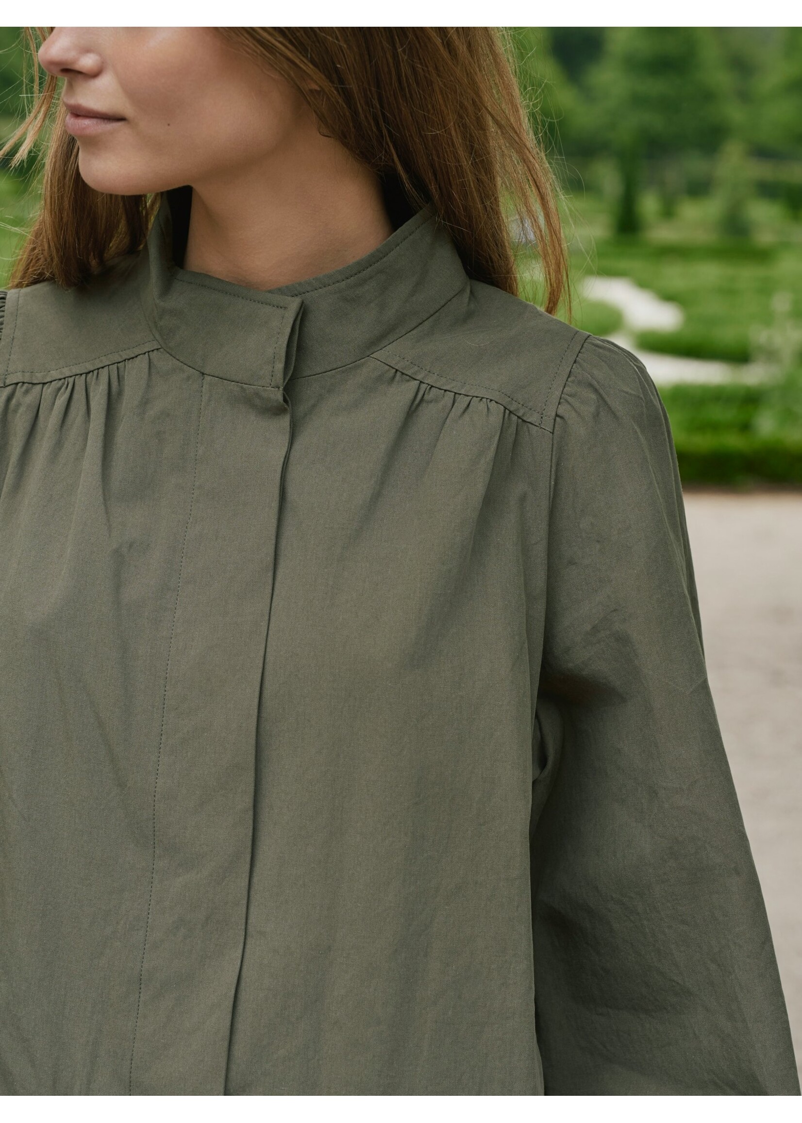 Neo Noir Neo Noir, Tirsa Twill Jacket, army, Size: