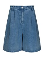 Neo Noir Neo Noir, Rosel Denim Shorts Production, Blue, Size: