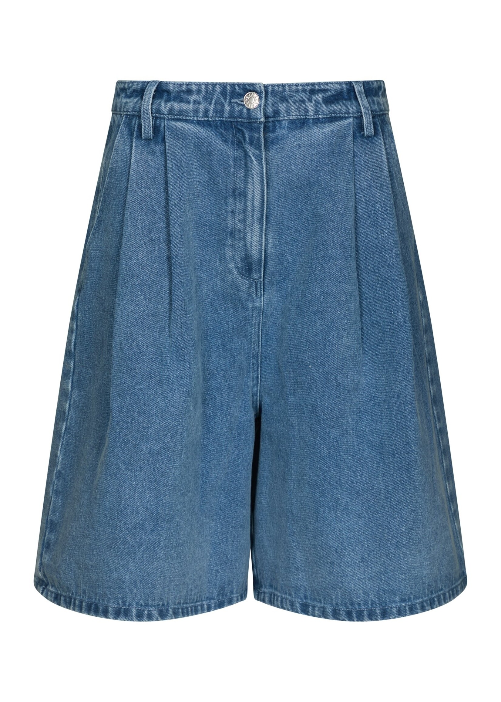 Neo Noir Neo Noir, Rosel Denim Shorts Production, Blue, Size: