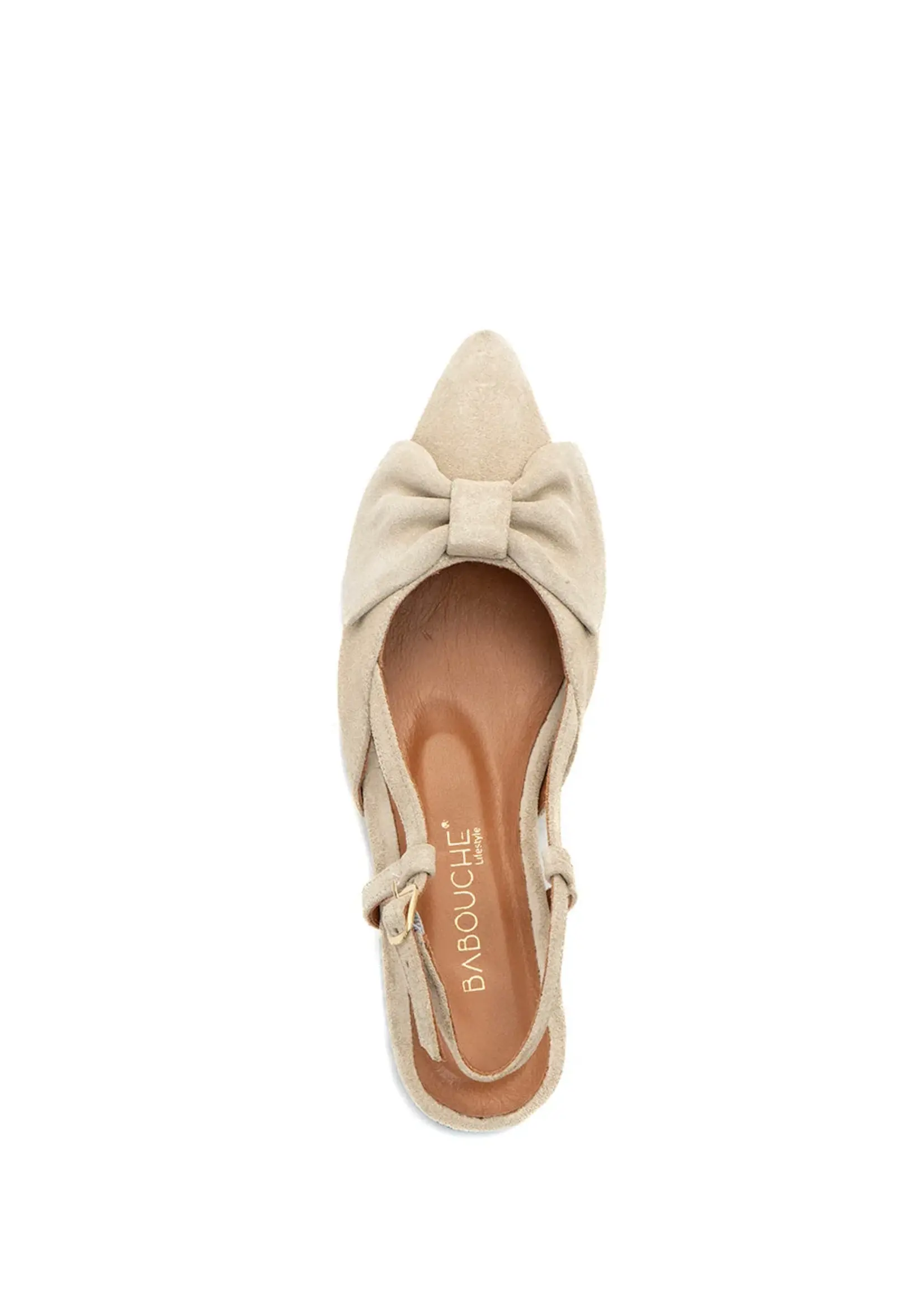 Babouche Babouche, Sofie-2 slingback, Beige, Size: