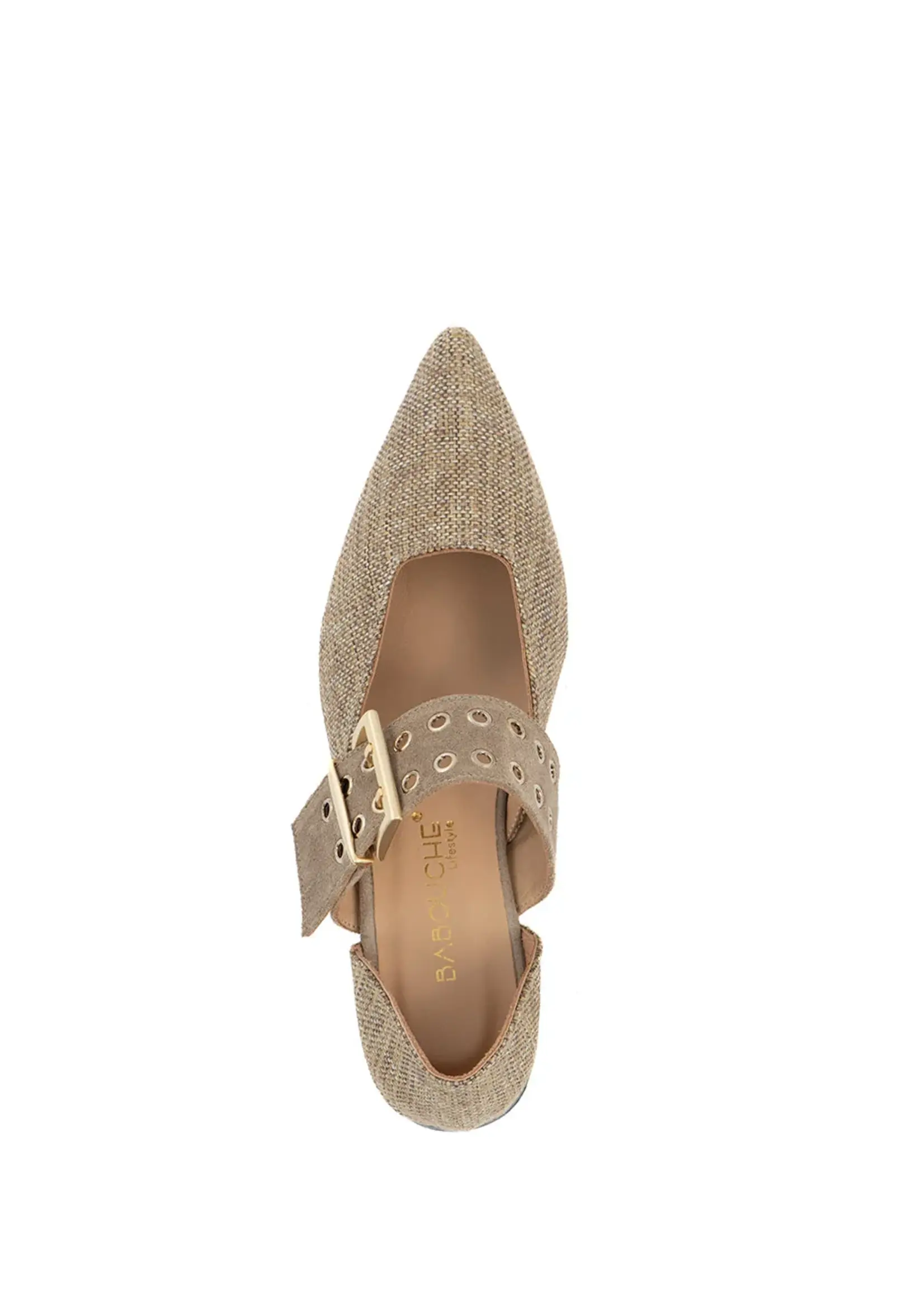 Babouche Babouche, G-Binny-84, Taupe/kum, Size: