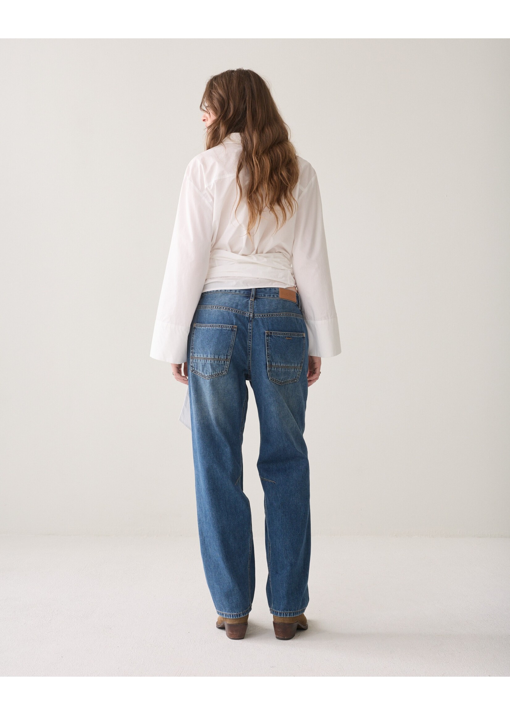 Summum Summum, Cocoon leg jeans Vintage cotton, Denim, Size: