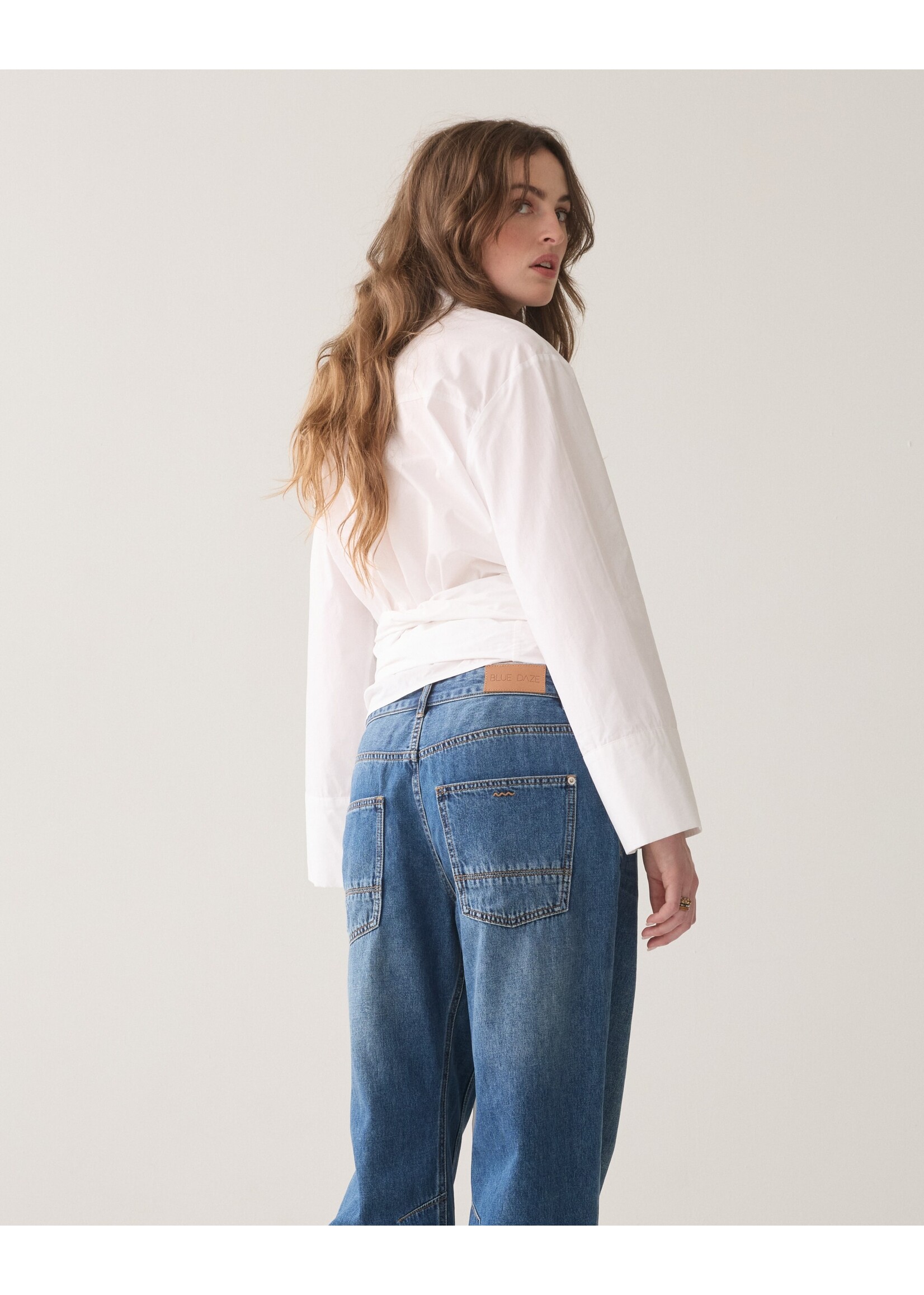 Summum Summum, Cocoon leg jeans Vintage cotton, Denim, Size: