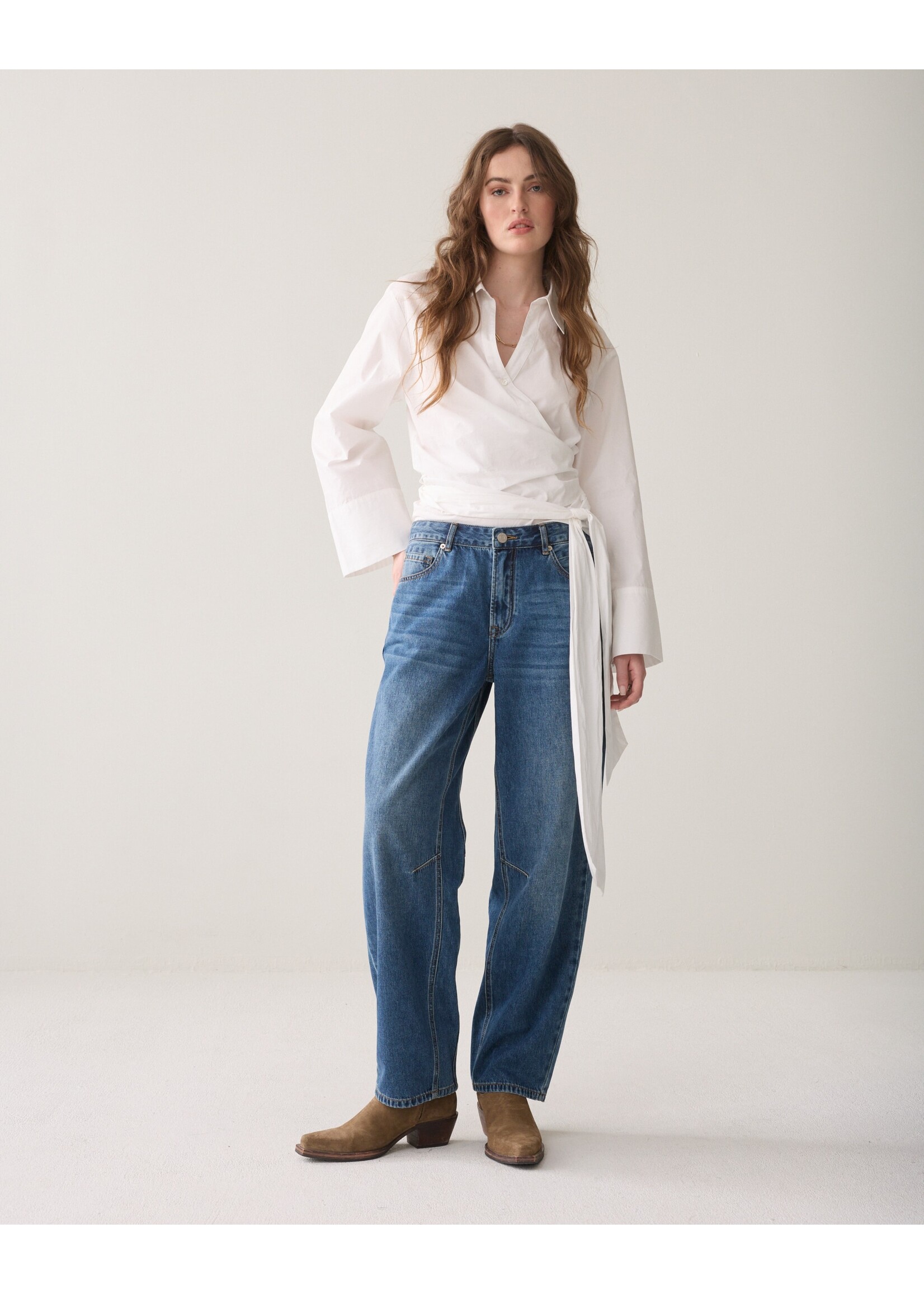 Summum Summum, Cocoon leg jeans Vintage cotton, Denim, Size: