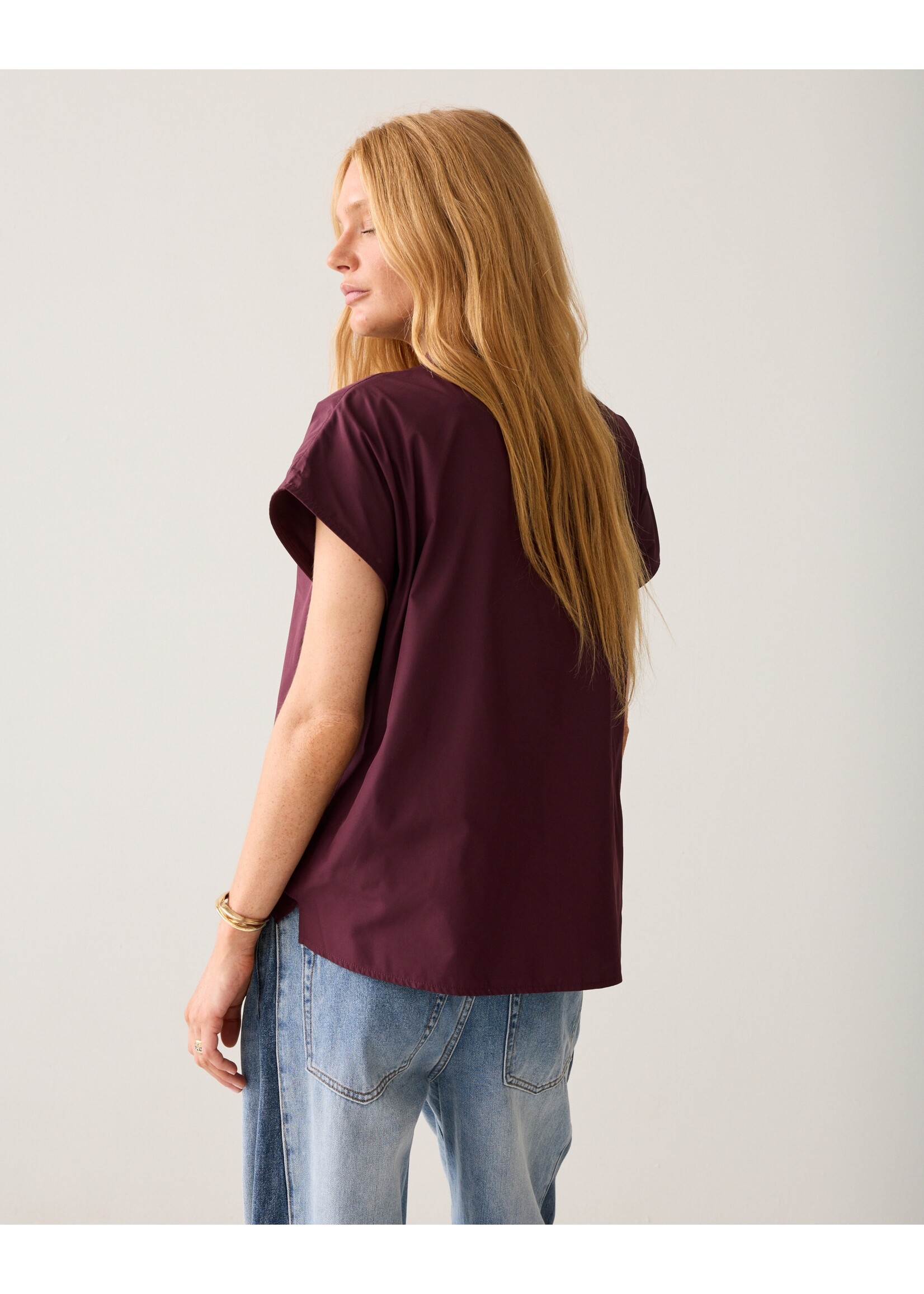 Summum Summum, Top Taft light, Dark Burgundy, size: