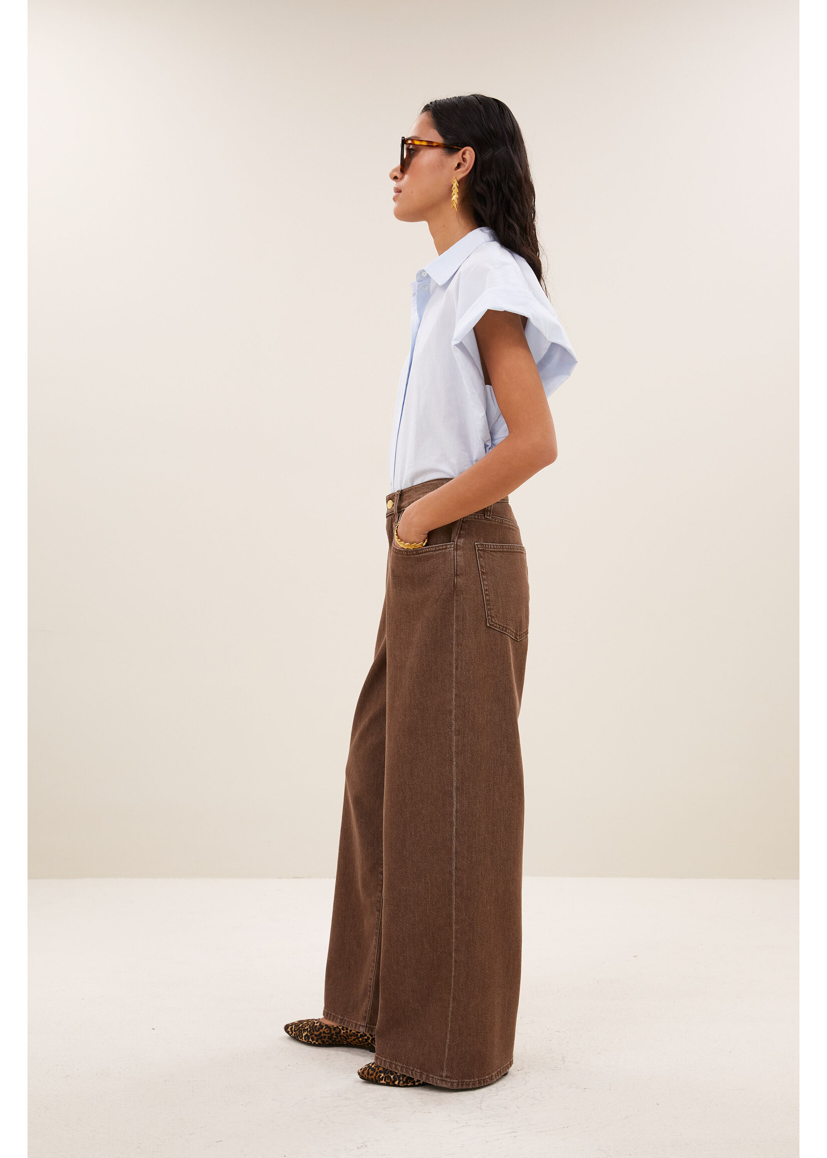 By-Bar By-Bar, lilo brown jeans, Hazel, Size: