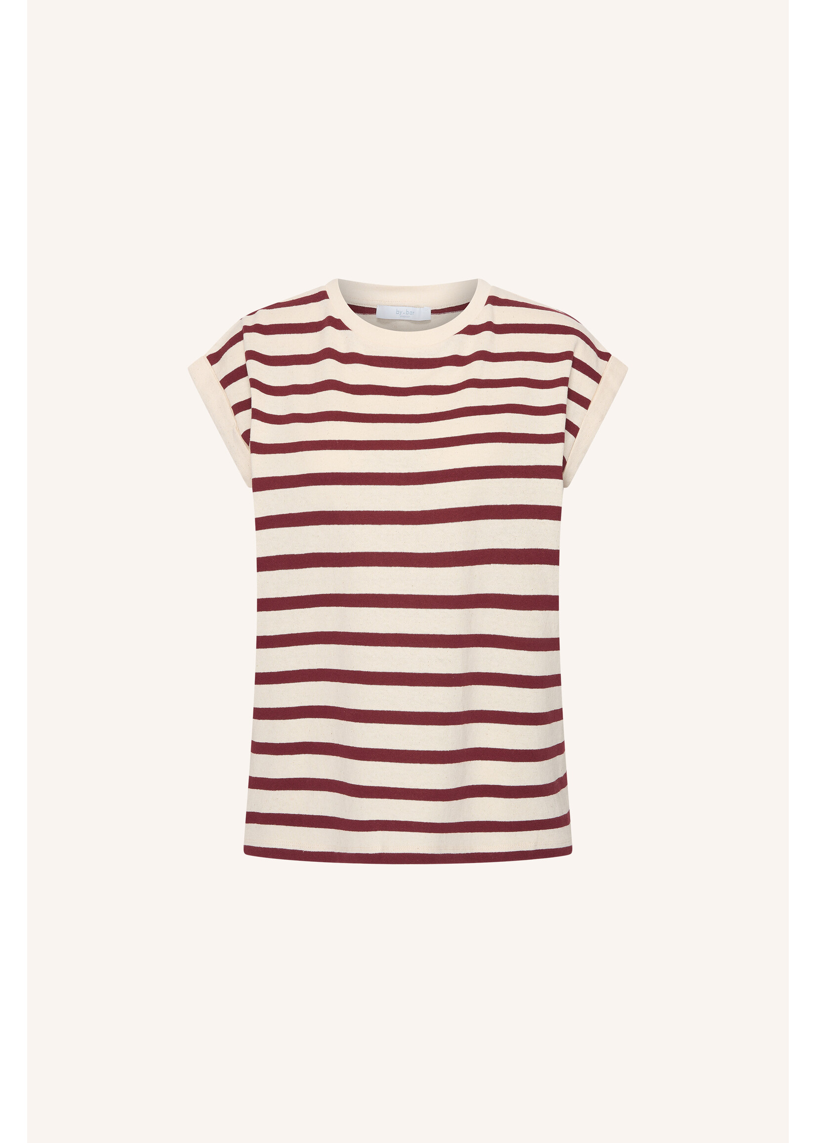 By-Bar By-Bar, tobi stripe top, Grain wine stripe, Size: