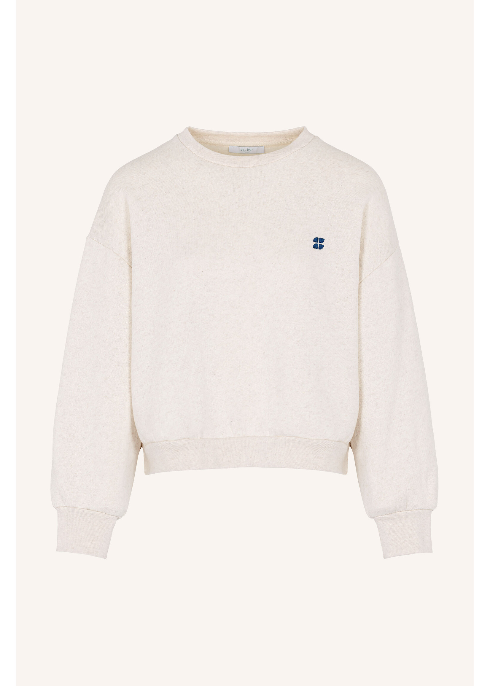 By-Bar By-Bar, bibi logo sweater, Oyster melee, Size: