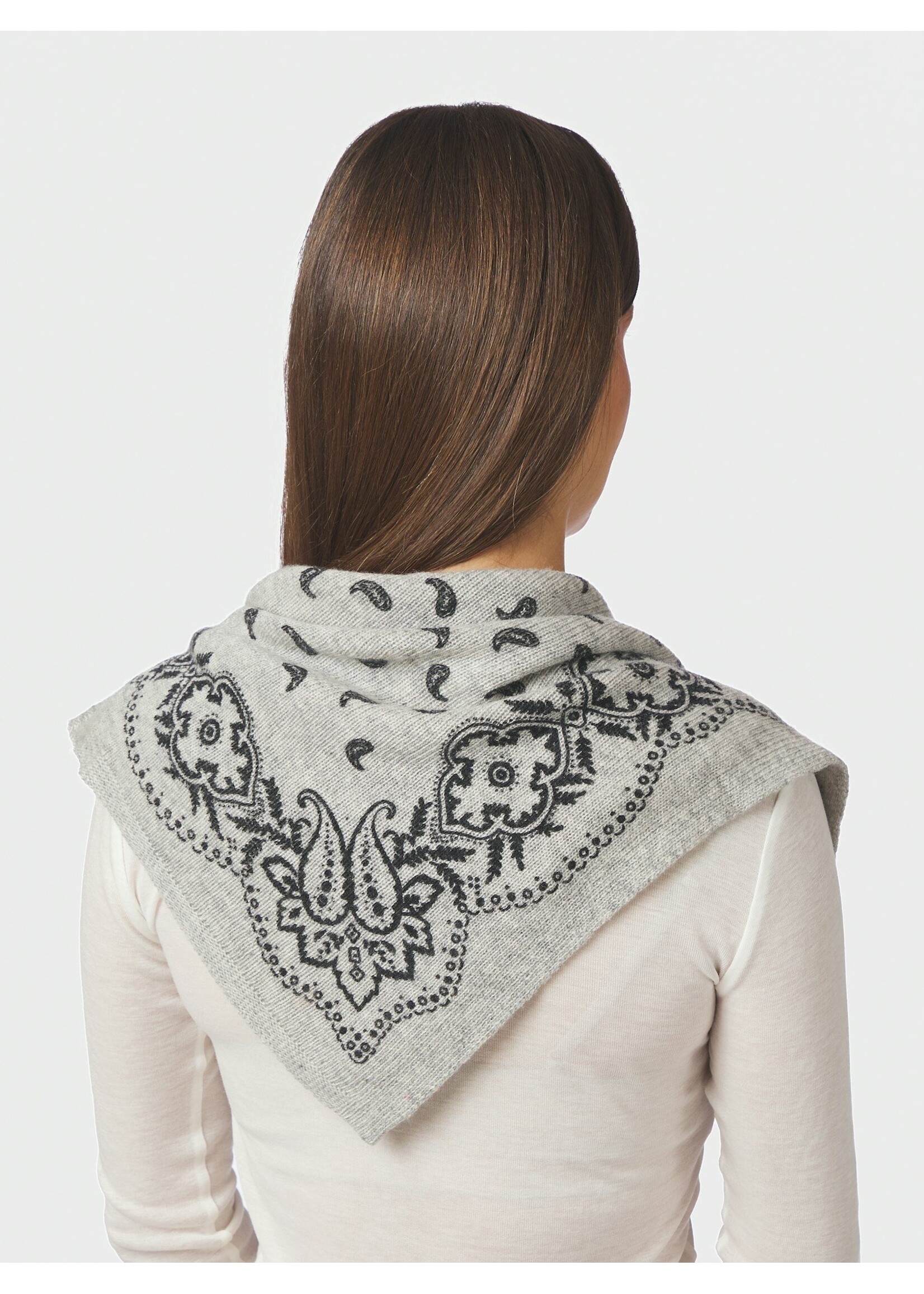 Neo Noir Neo Noir, Adelina Paisley Knit Scarf, Color: