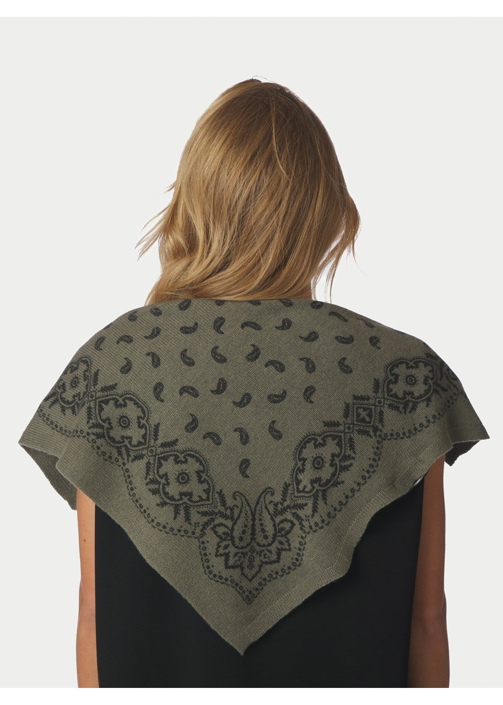 Neo Noir Neo Noir, Adelina Paisley Knit Scarf, Color: