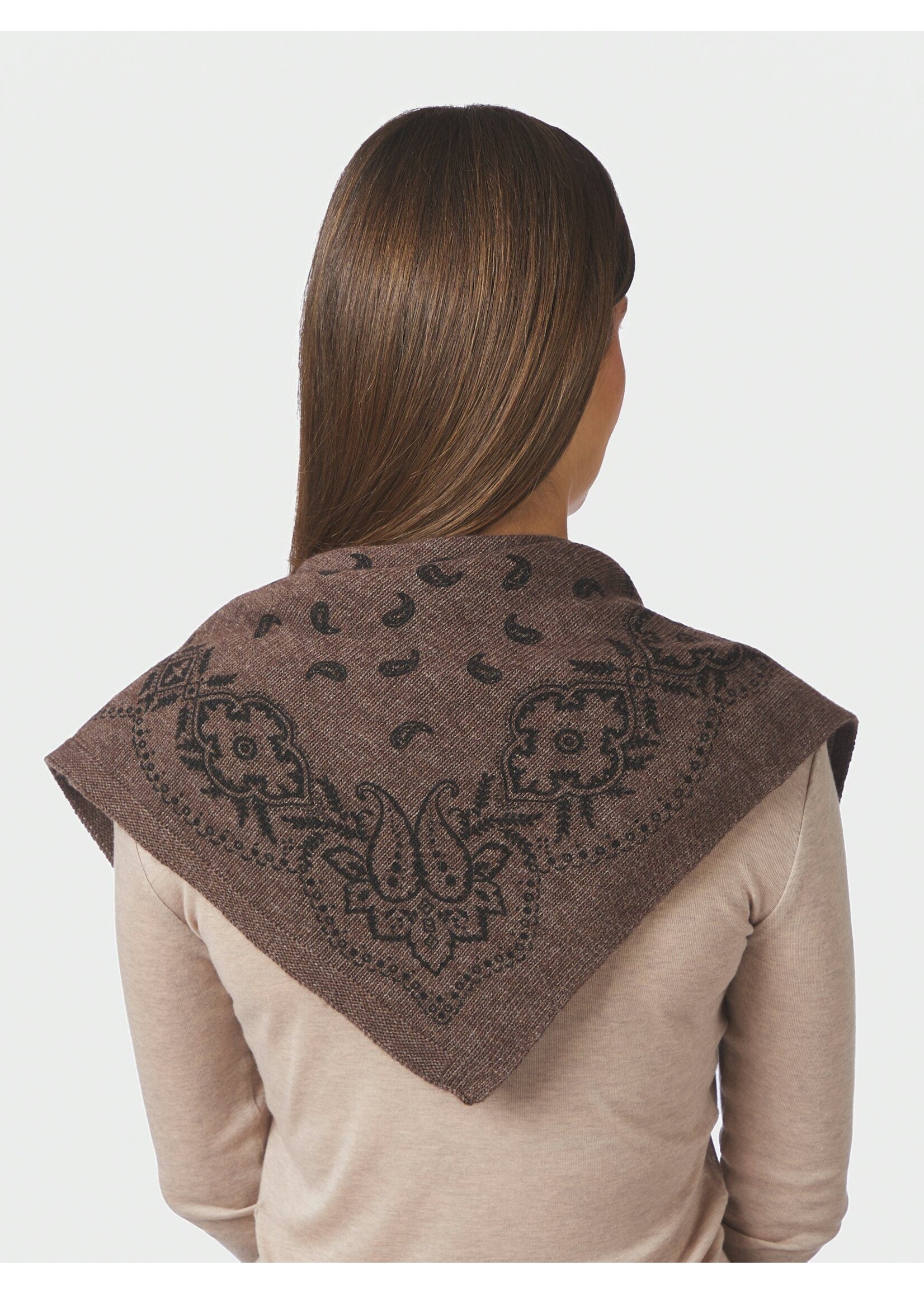 Neo Noir Neo Noir, Adelina Paisley Knit Scarf, Color: