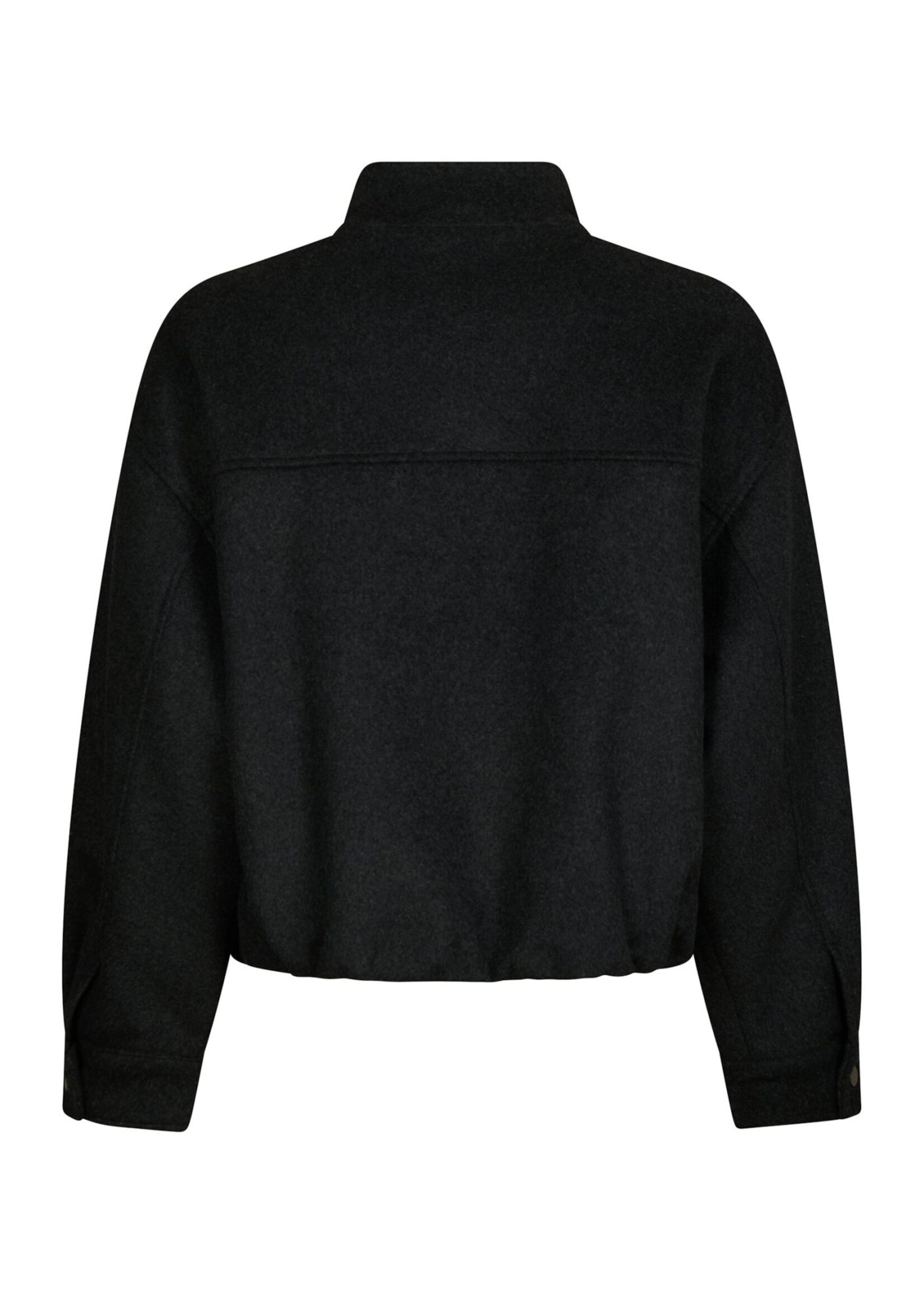 Neo Noir Neo Noir, Florine Wool Bomber Jacket, Antracit, size:
