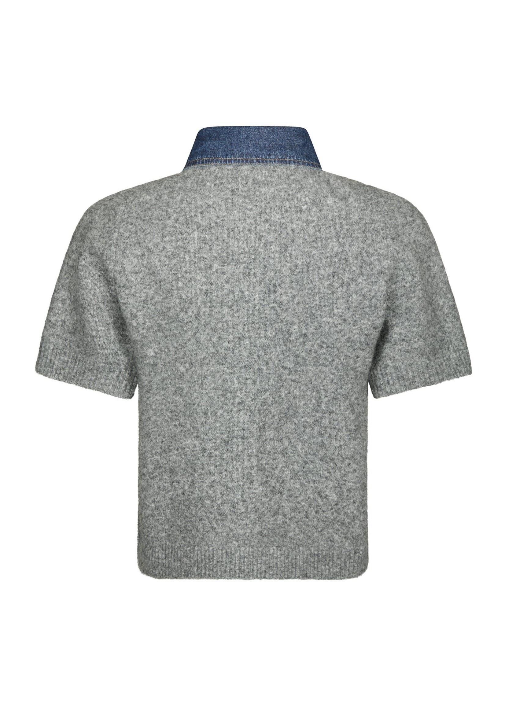 Neo Noir Neo Noir, Amoria Knit Cardigan, Grey melange, size: