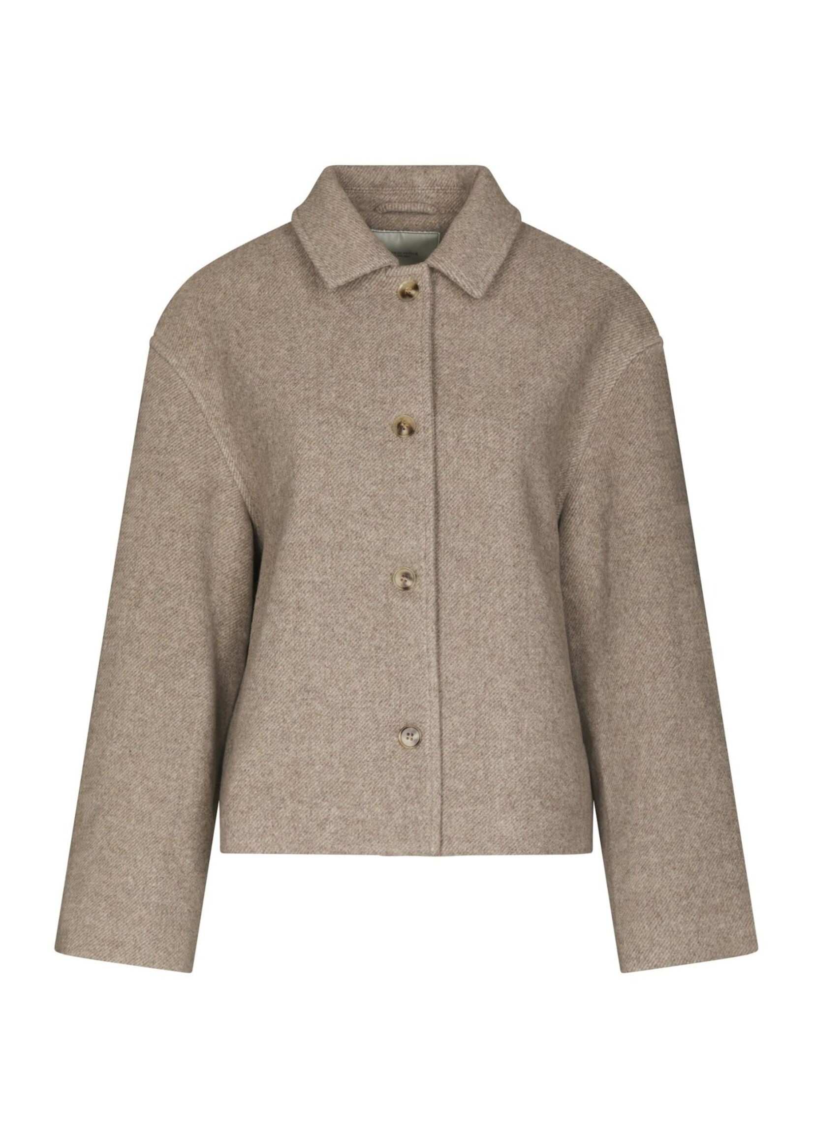 Neo Noir Neo Noir, Hamra Herringbone Twill Jacket, Beige melange, Size: