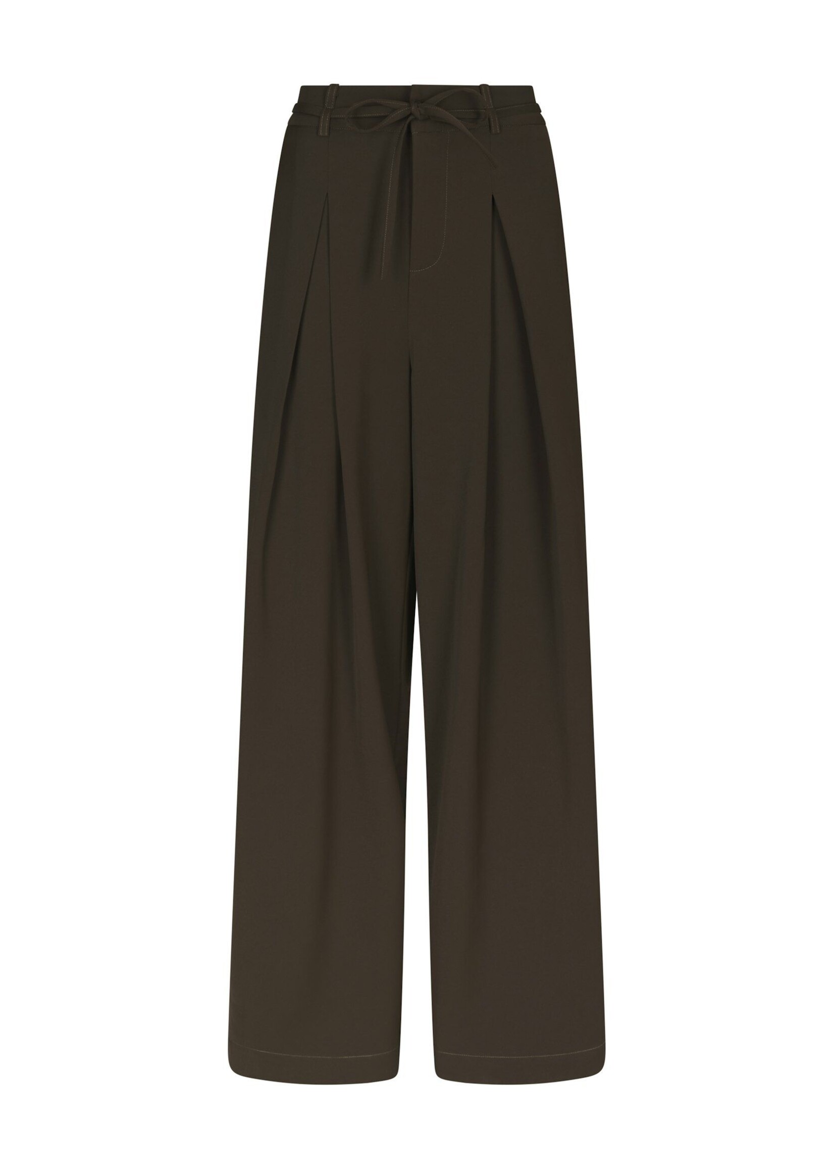 Neo Noir Neo Noir, Eddina Woven Pants, Dark Brown, Size: