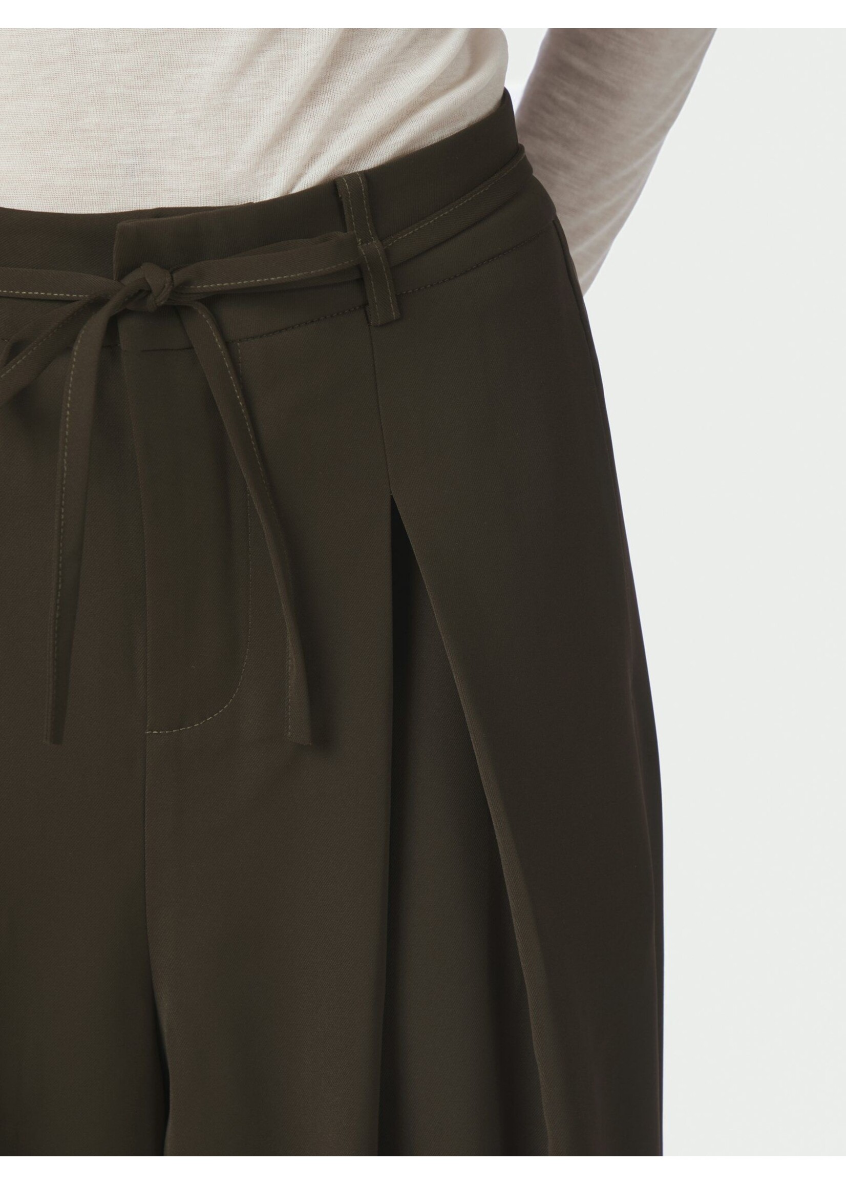 Neo Noir Neo Noir, Eddina Woven Pants, Dark Brown, Size:
