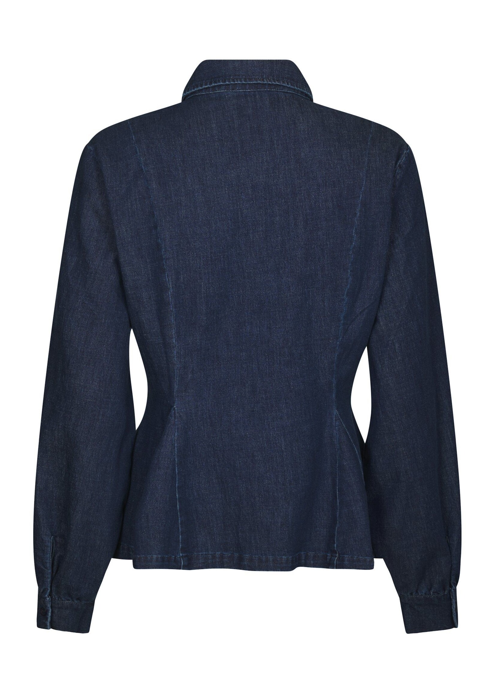 Neo Noir Neo Noir, Melody Denim Shirt, Dark blue, Size: