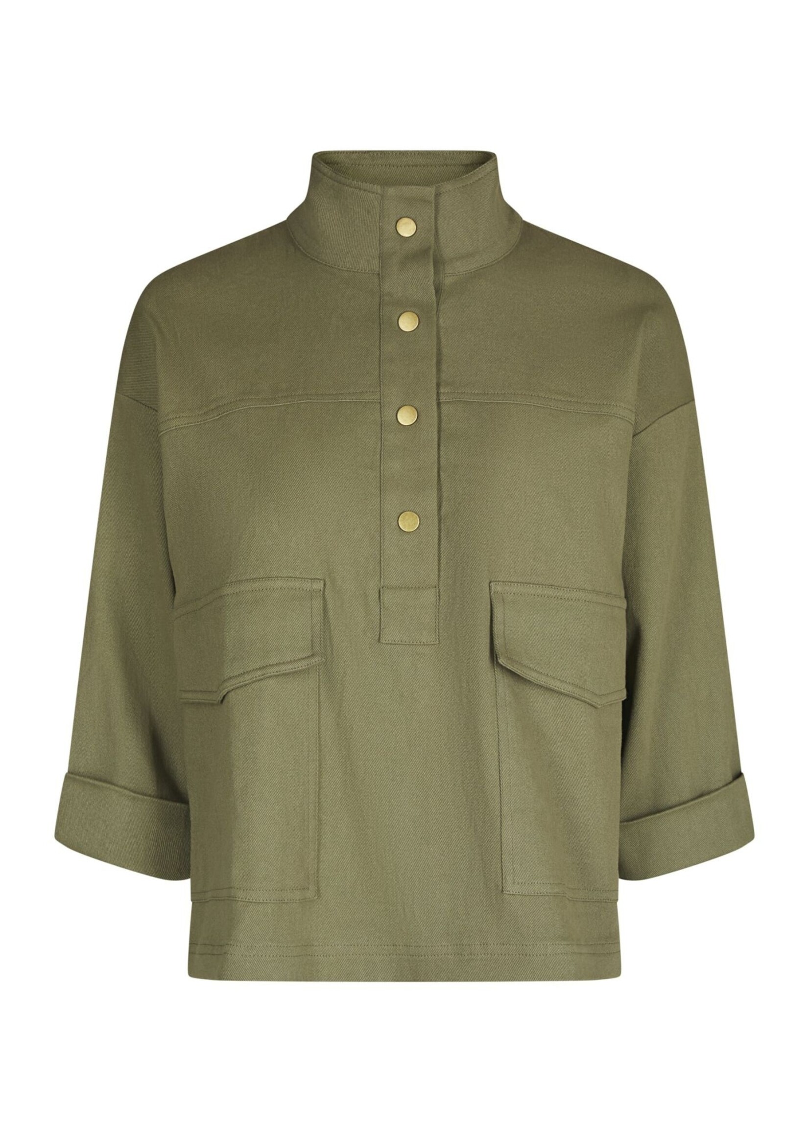 Neo Noir Neo Noir, Elvina Jacket, Army, Size:
