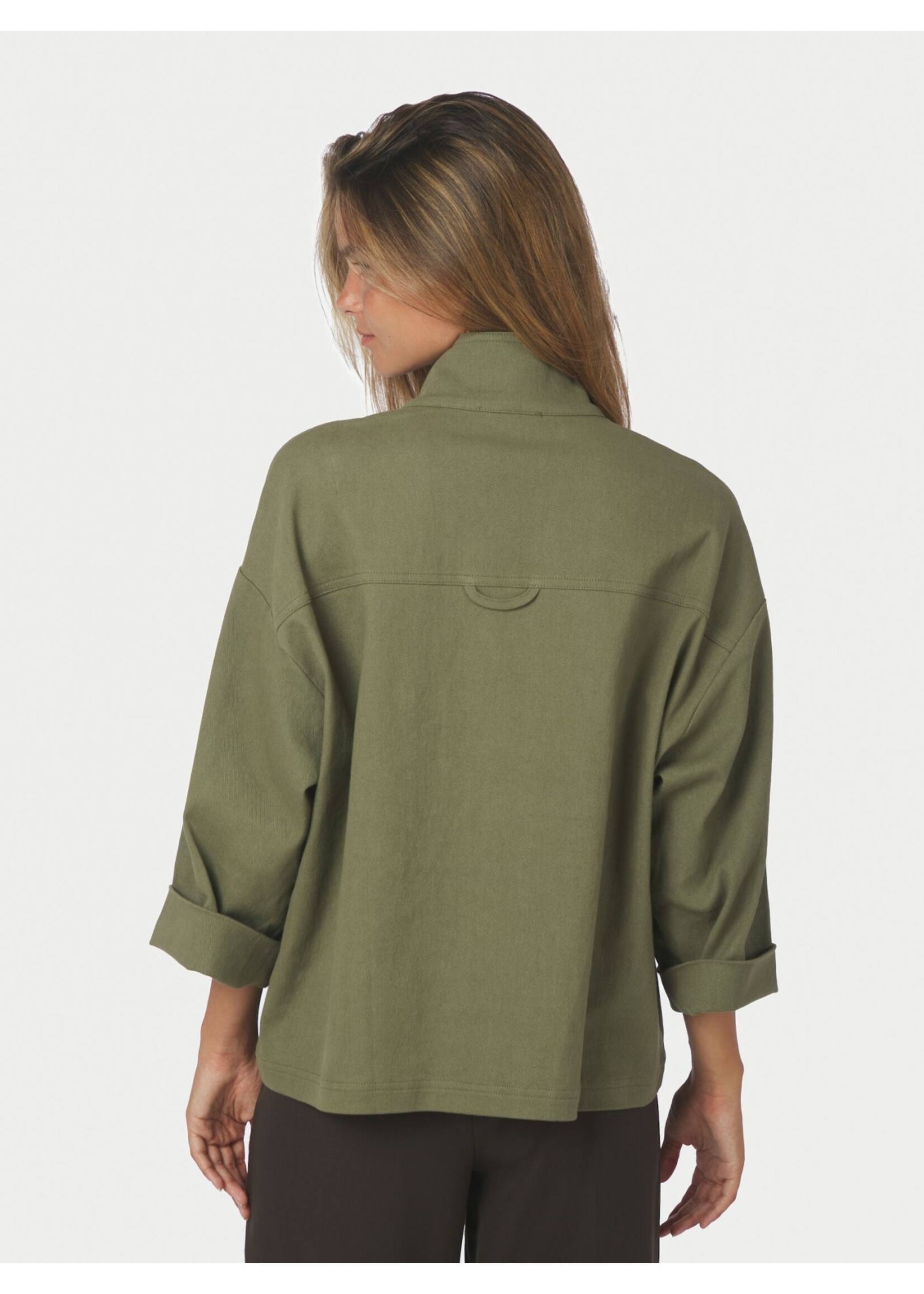 Neo Noir Neo Noir, Elvina Jacket, Army, Size:
