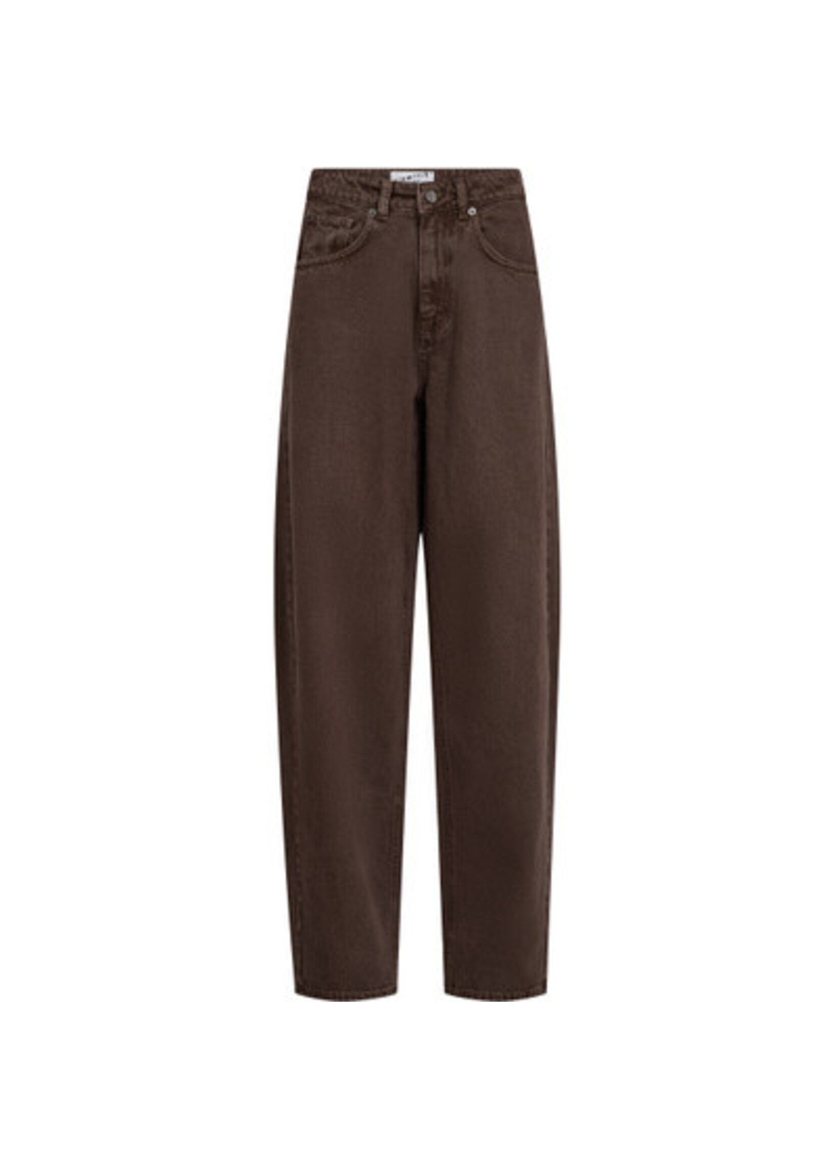 Haute L'amitie Haute l'amitié, Uni Mid Rise Tall Jeans, Mocca, size:
