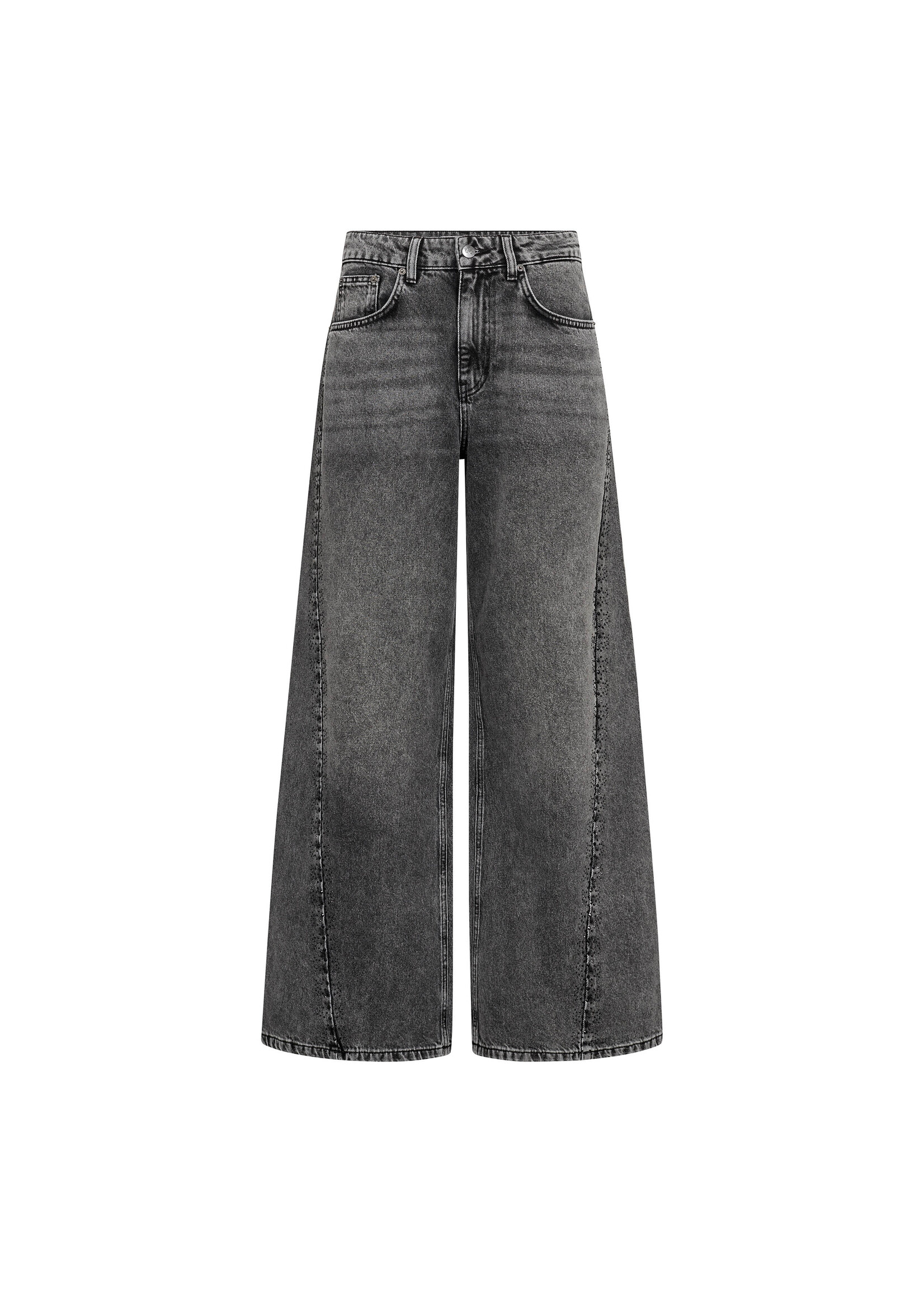Co Couture Co'Couture, VickyCC Stone wide jeans, L34,  Size: