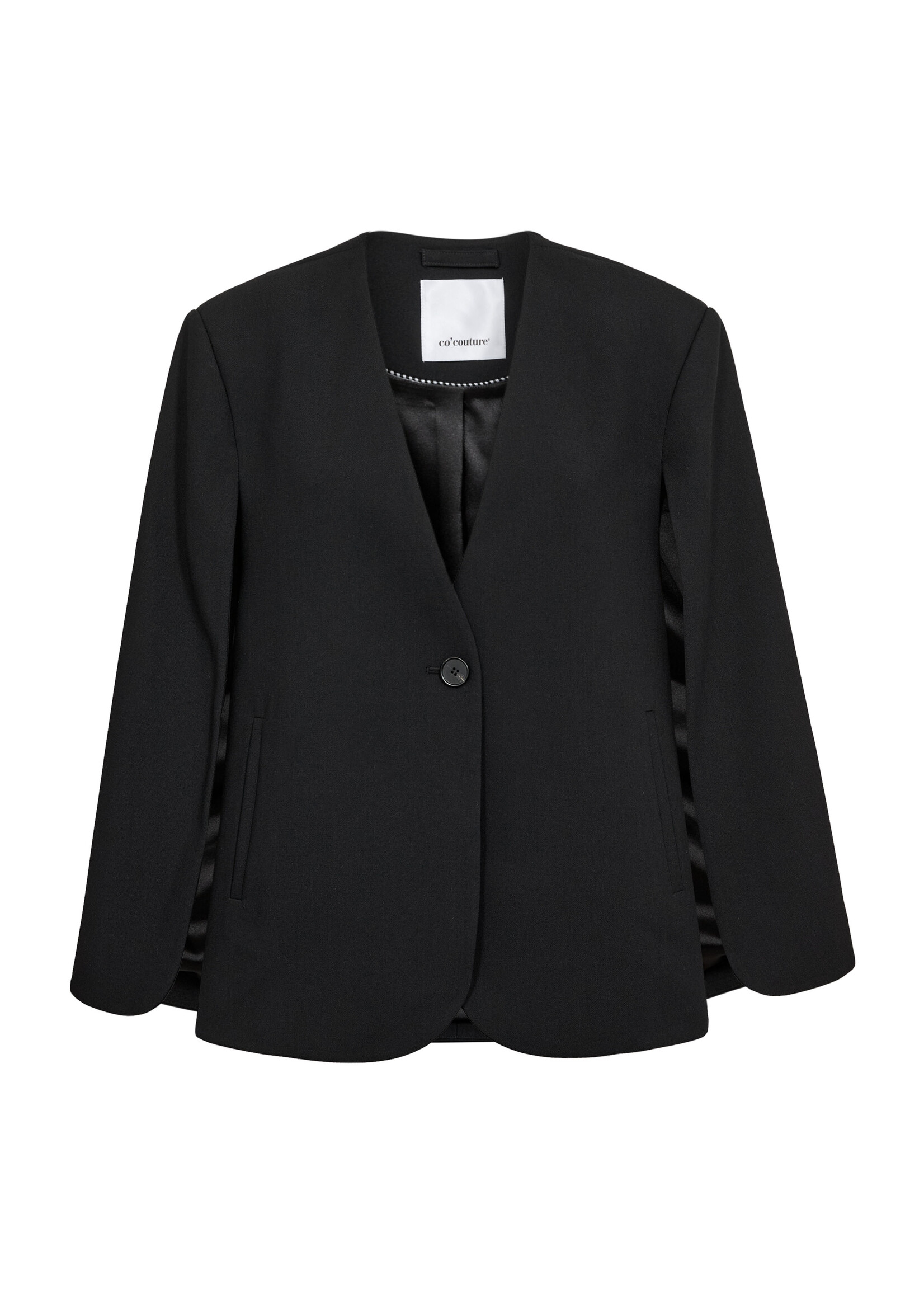 Co Couture Co'Couture, VolaCC Cape, Black, Size: