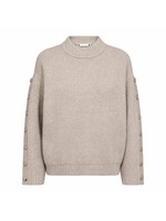 Co Couture Co'Couture, RowCC Button sleeve knit, Size: