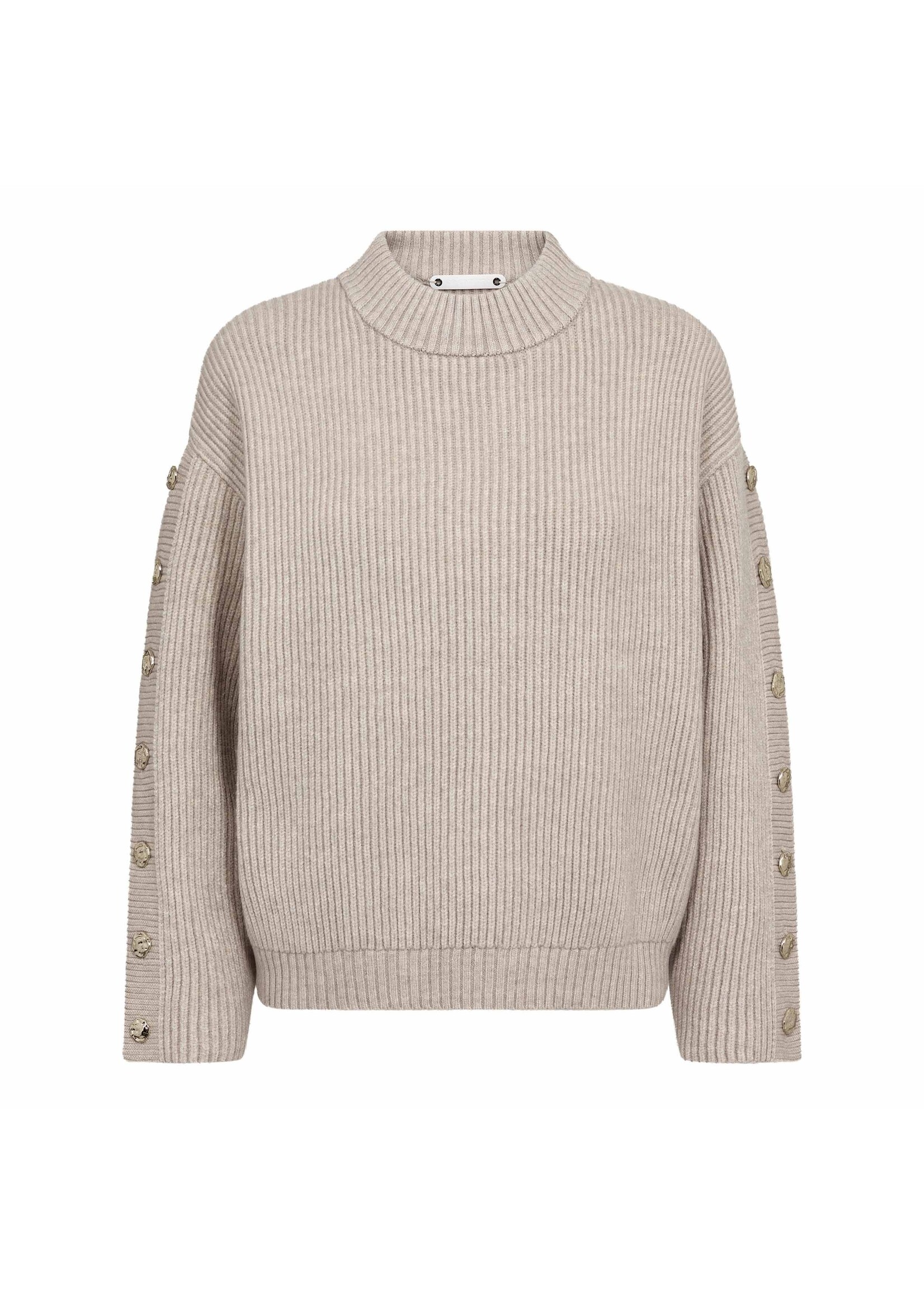 Co Couture Co'Couture, RowCC Button sleeve knit, Size:
