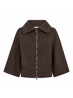 Co Couture Co'Couture, RowCC Zip SS, Mocca, Size: